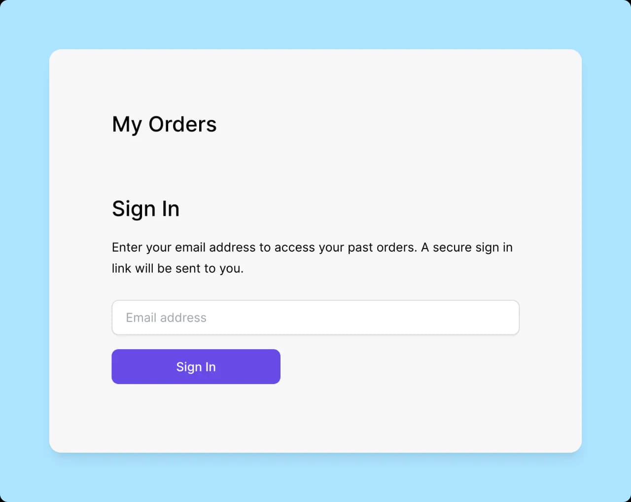 Magic Link Email